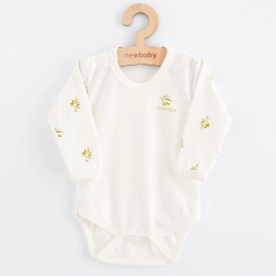 New Baby Olives Organic Cotton Long-Sleeve Baby Bodysuit