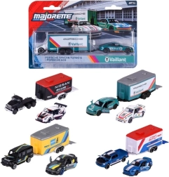 Majorette Racing Deluxe ремаркета – комплект 2 коли и ремарке 1:64