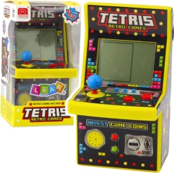 Мини аркадна игра Tetris жълта ретро