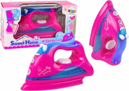 Детска ютия с пара и светлинни ефекти