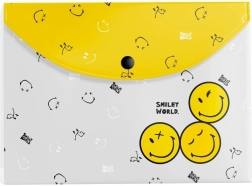 Папка с копче (тик-так) A5 Smiley World