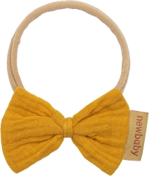 Headband for babies New Baby muslin mustard