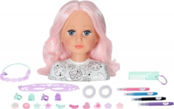 Baby Born креативна глава за сресване 22 см с аксесоари