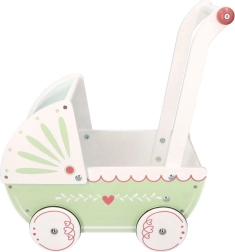 Дървена количка за кукли