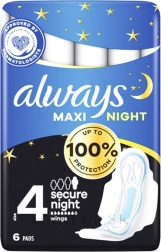 Always Classic Night Maxi дамски превръзки 6 бр.