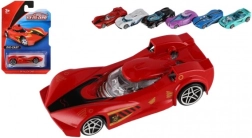 Спортна количка 8 см с инерционно задвижване – метал и пластмаса, микс видове