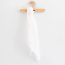 Памучни пелени от плат NEW BABY standard 80 × 80 см, 10 бр., бели