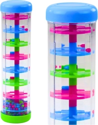 Сензорна тръба с цветни топчета 20 см