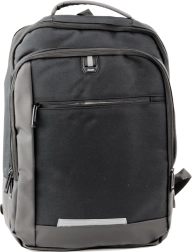 Men's USB Business Laptop Backpack Black 16L 45cm