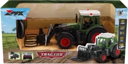 RC трактор със щипки за бали 2.4 GHz 1:24