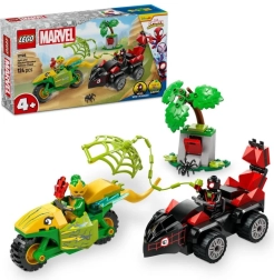 LEGO® Marvel Спайди и неговите невероятни приятели 11198 Спин, Електро и преследване с динозавърско превозно средство
