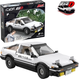 Конструктор CaDA състезателен автомобил TOYOTA Trueno AE86 Initial D, 1324 части