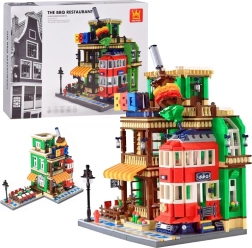 World Architecture Building Set – BBQ Restaurant Paris 1922 pieces