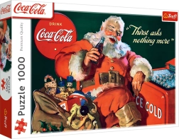Пъзел 1000 TREFL Coca‑Cola Подаръци от Дядо Коледа