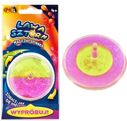 Magic Spinner Lawa Sztorm Green‑Pink