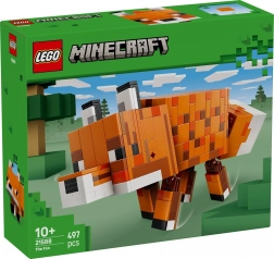 Lego Minecraft лисица – конструктор за деца 10+