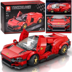 Технически конструктор – футуристично червено суперкола с врати, отварящи се нагоре, 275 части