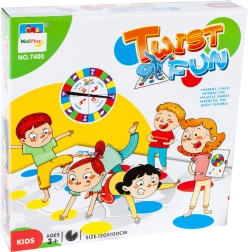 Fun movement game Twister for kids
