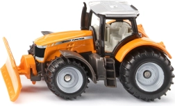 Siku трактор MASSEY FERGUSON с въртящ се плуг – блистер