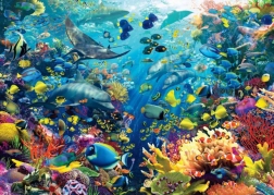 Ravensburger пъзел Подморски рай 9000 части