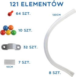 Сензорна играчка STEM Wall комплект 121 части