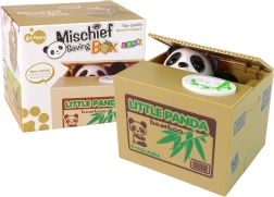 Panda Money Box Learning to Save Bamboo