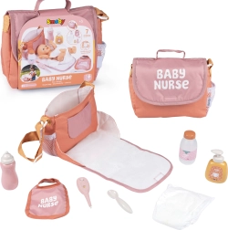 Чанта за повиване на кукли Baby Nurse със 7 аксесоара