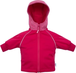Pink Softshell Baby Jacket 98