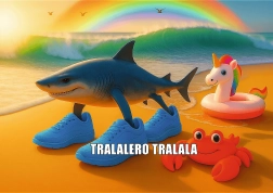 Puzzle BrainRots: Tralalero Tralala 200 pieces