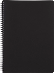 Спирален тефтер Classic A4 черен