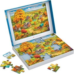 Puzzle EUROGRAPHICS Connecting Pieces: Peaceful Life 24 pieces