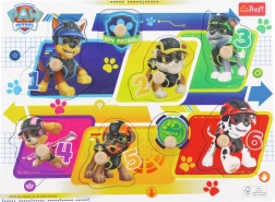 Дървена влъкалка PAW Patrol, 8 части