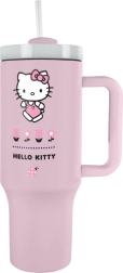 Hello Kitty пътен термочаша със сламка 1200 ml
