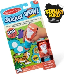 Sticker WOW! Книжка и печат с лепенки - Тигър
