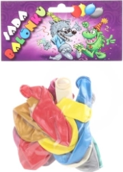 Надуваеми металически балони - 10 бр.