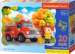 Пъзел малък пожарникар MAXI 20 части CASTORLAND