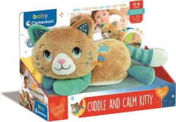 Морфеуш – мъркаща котка Clementoni – успокояваща плюшена играчка за заспиване