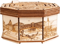 Wooden puzzle box EscapeWelt Secret Maze Box