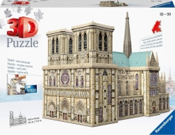 Ravensburger 3D пъзел Катедралата Нотр Дам в Париж, 349 части