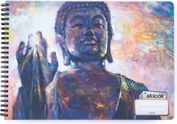 Скицник A4 40 листа 190g Буда