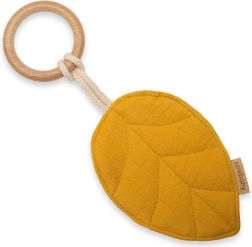 Гризалка New Baby Leaf в горчичен цвят