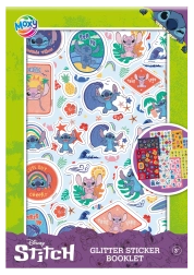 Moxy блестящи стикери Stitch – тефтер със стикери A5