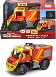 Пожарна кола MERCEDES-BENZ UNIMOG U530 Majorette Grand Series 13 см