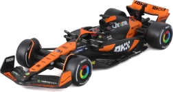 Bburago 1:43 Formula 1 McLaren MCL38 2024 Oscar Piastri Senna Edition във витрина