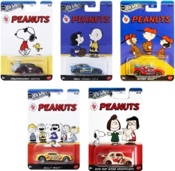 Метална количка HOT WHEELS Silver Series 75 Years PEANUTS