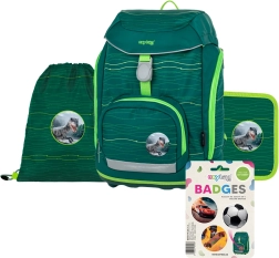 Училищен комплект 4в1 OXY Sherpy green pro за 1.–3. клас