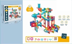 Magnetic 3D Building Set 125 Pieces with Light
