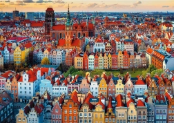 TREFL Puzzle Premium Plus Photo Odyssey – View of Gdańsk, Poland, 1000 pieces