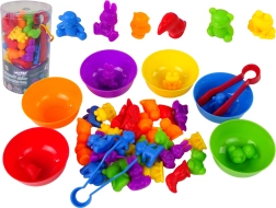 Монтесори образователна игра Научи се да броиш – Животни от зоологическата градина