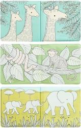 Вълшебна книжка за баня A Little Lovely Company – Савана